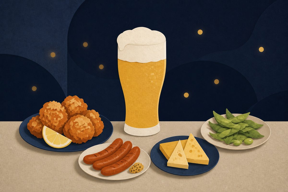 ビールと料理・おつまみの合わせ方
